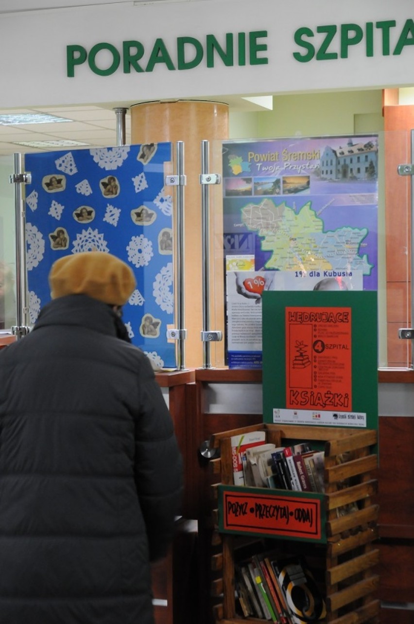 Biblioteka w szpitalu. Kolejna odsłona akcji "Wędrujące...