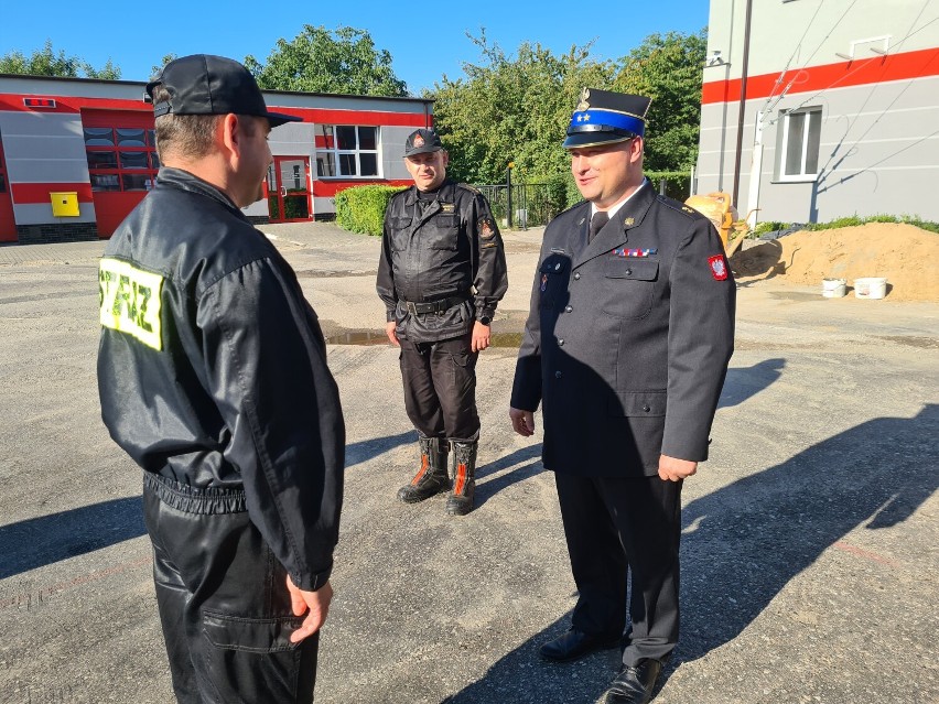 Wyróżnienia i awanse dla strażaków ze złotowskiej jednostki  