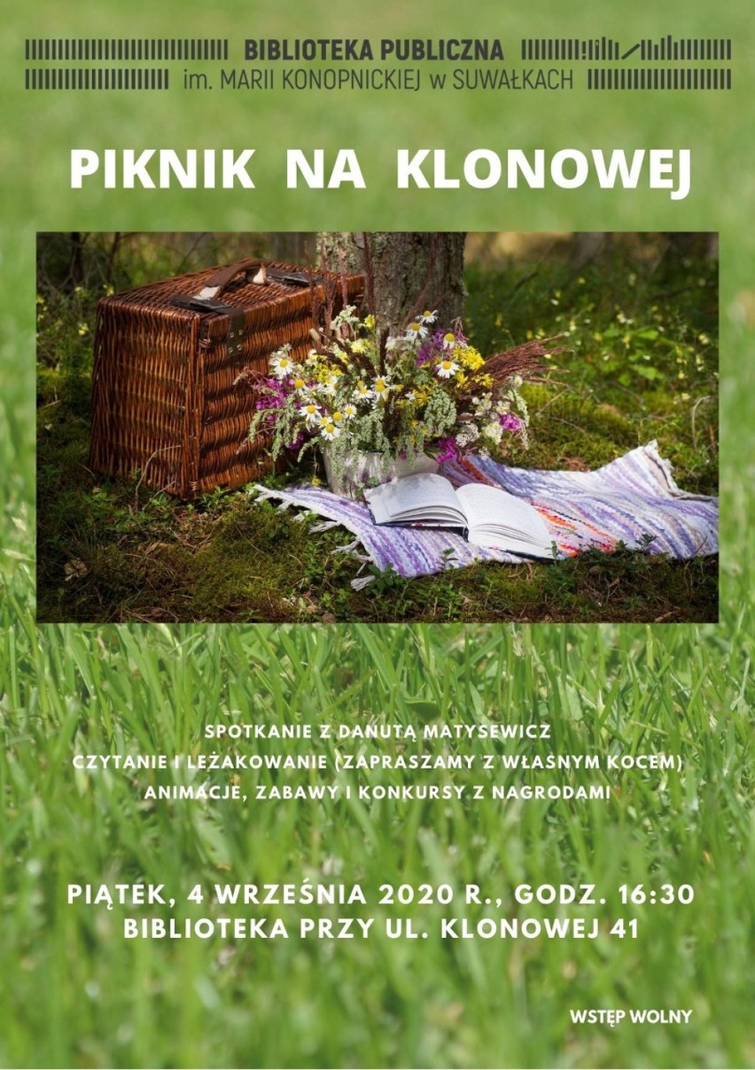 Kalendarz imprez na weekend (4-6.09.2020) w Suwałkach i regionie. Co, gdzie, kiedy?
