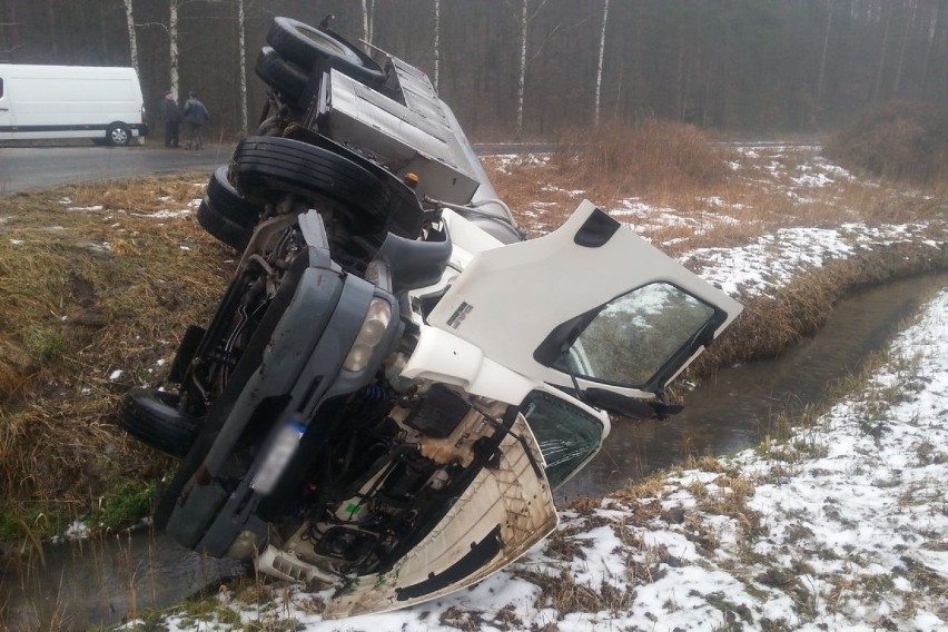 Groźne wypadki na drogach powiatu lipnowskiego [zdjęcia]