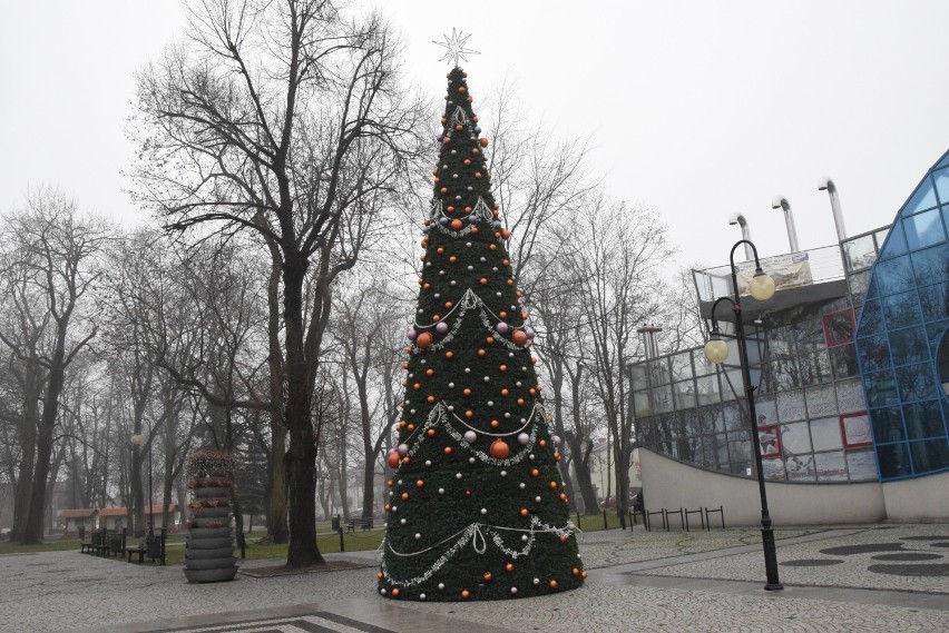 Dekoracje świąteczne w Augustowie