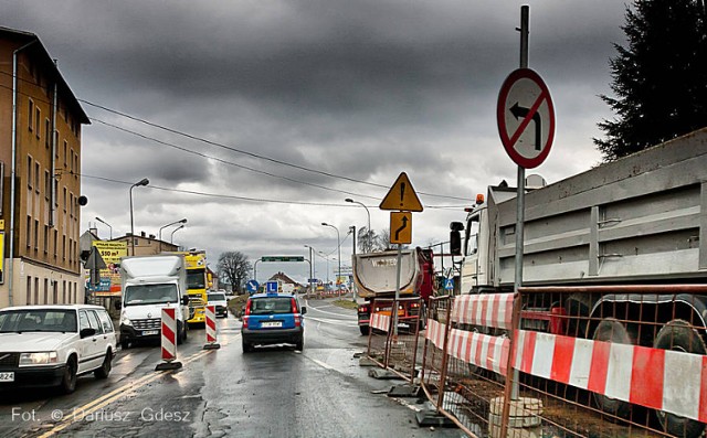 Trwa remont ul. Wrocławskiej w Wałbrzychu