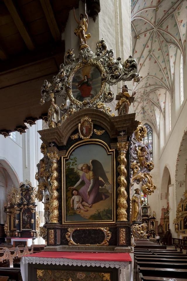 Czy malarstwo religijne w Toruniu II połowy XIX w. zasługuje na zapomnienie? Na zdjęciu "Anioł Stróż"