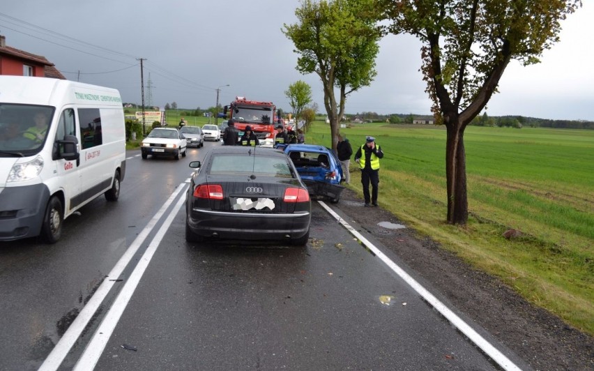 16  maja  doszło do wypadku na krajowej "20" w Borczu....