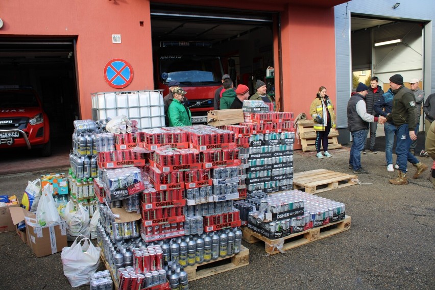 Trzy tony pomocy humanitarnej trafiły do mieszkańców Ukrainy