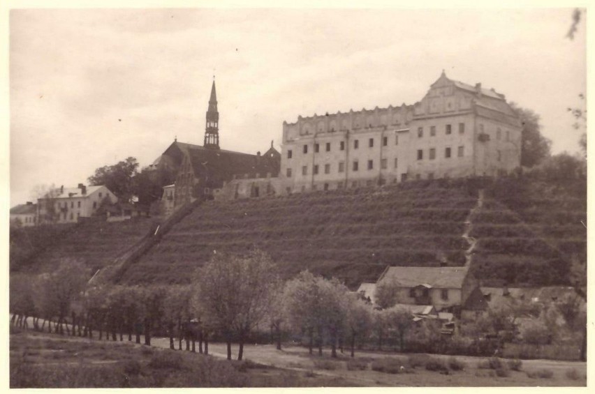 Rok 1940. Dzielnica Rybitwy z zabudową, której już nie ma.