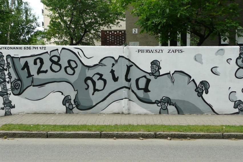 Bielawa: Miejski Mural już gotowy