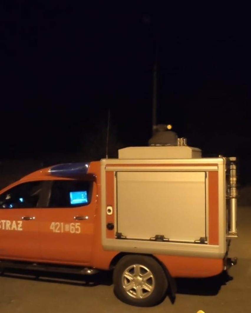Strażacy z Kędzierzyna-Koźla wzięli udział w akcji gaszenia...
