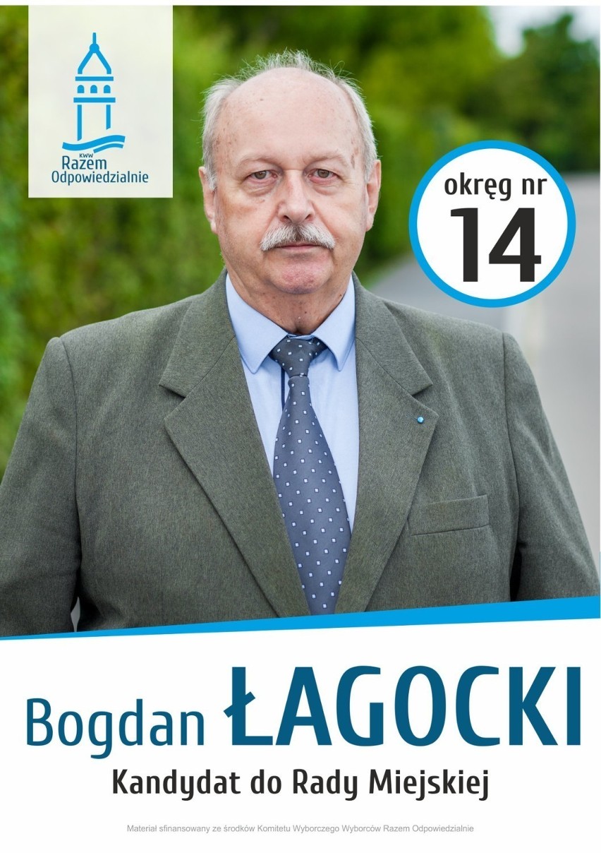 Bogdan Łagocki z Ostrowa - radny gminy Władysławowo do...