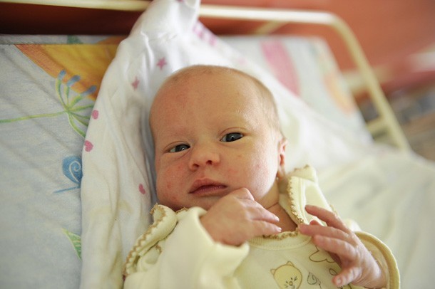 Julia Krzak z Oleśnicy urodziła się 3 sierpnia o 13.30. Waży...