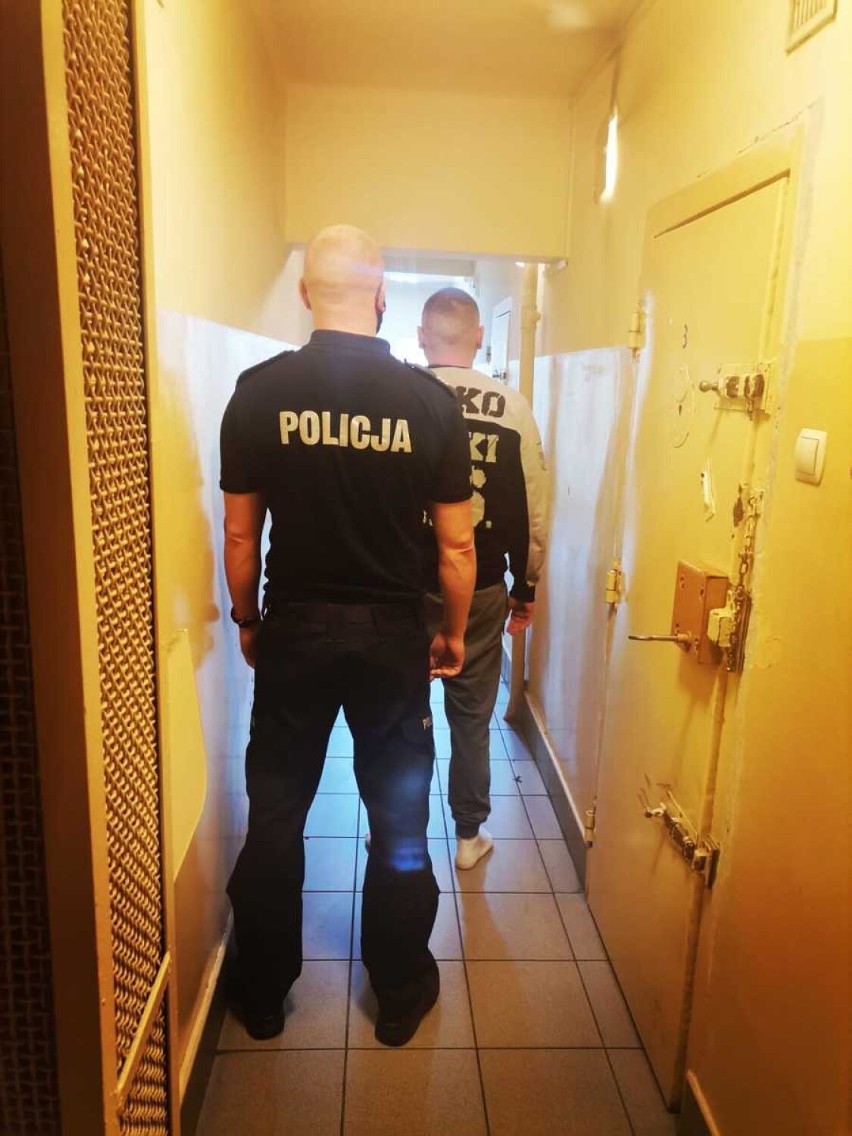 Mecz GKS Jastrzębie - ŁKS Łódź. Zabezpieczało go 180 policjantów - ZDJĘCIA. Były zatrzymania