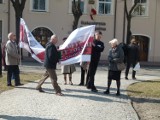 Protestowali przeciwko decyzji władz Łowicza [ZDJĘCIA]