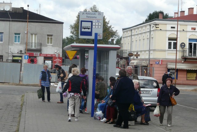 Przystanek na pl. Kościuszki