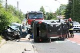 Wypadek na Woli: Zderzyły się cztery auta