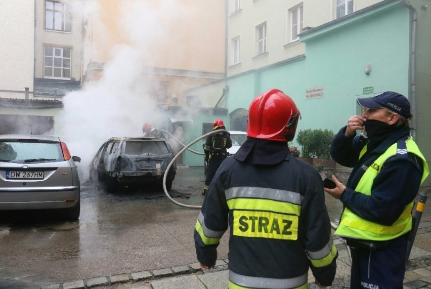 Wrocław. Groźny pożar koło wrocławskiego Rynku. Zobaczcie zdjęcia! 