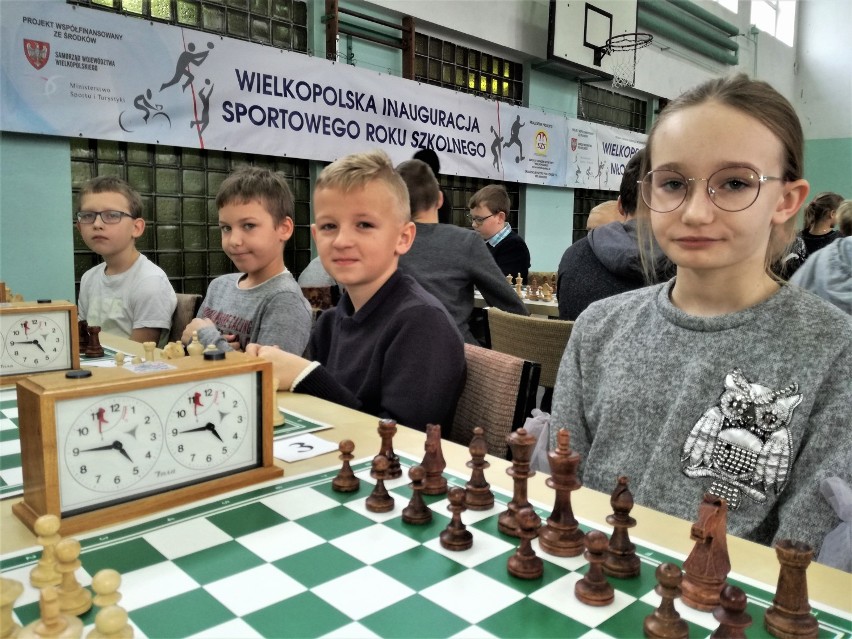 Szachiści na XXI Wielkopolskich Igrzyskach Dzieci