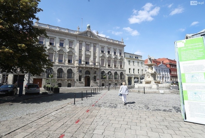 Zmiany na placu Orła Białego w Szczecinie. Będzie więcej zieleni 