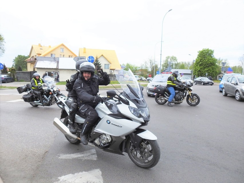 Ryczące motocykle na otwarciu sezonu motocyklowego w Bielsku Podlaskim 