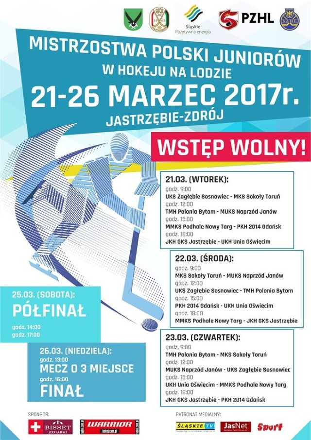 Hokej w Jastrzębiu: Mistrzostwa Polski Juniorów
