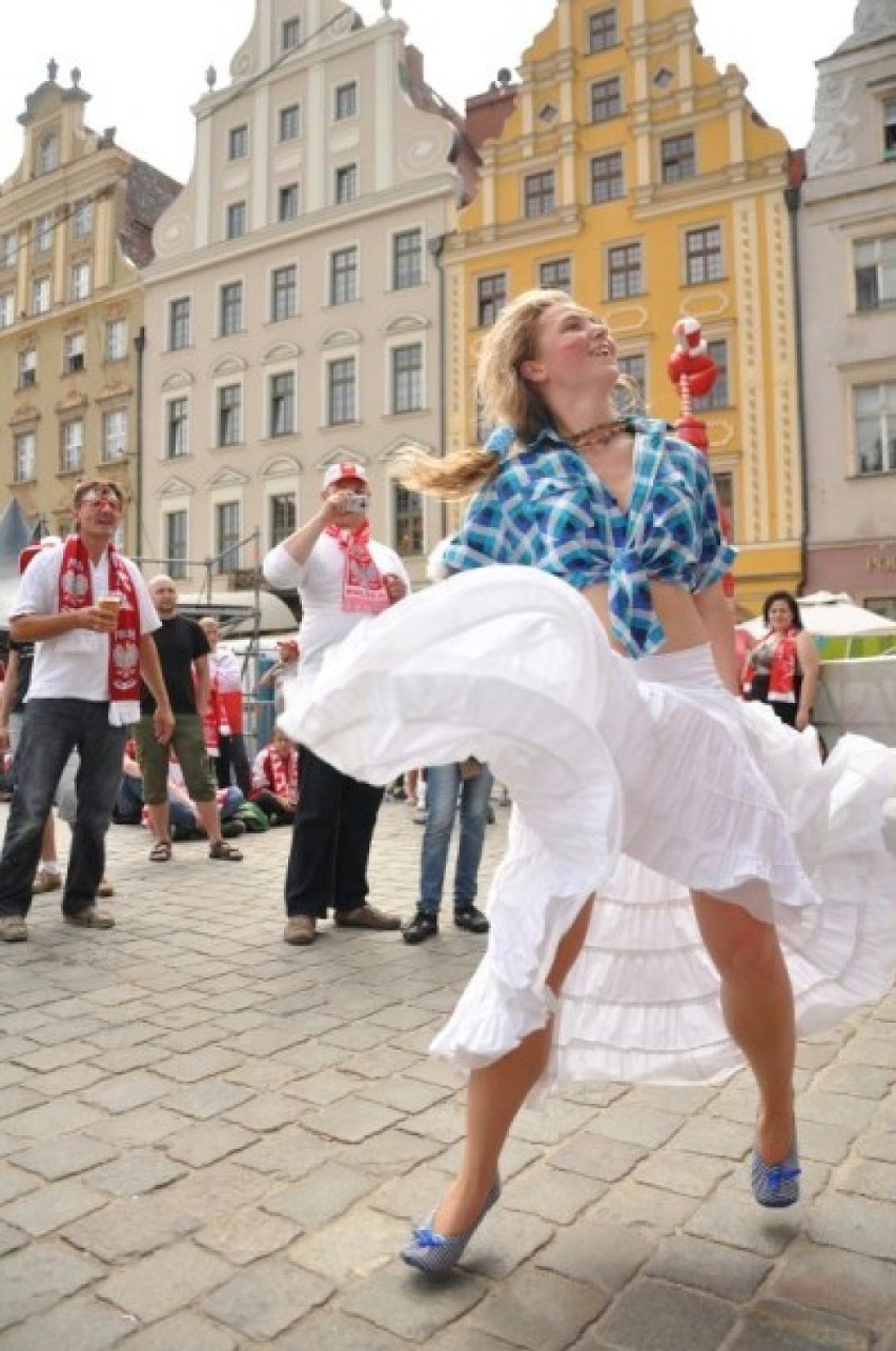 Fanki futbolu we Wrocławiu na Euro 2012