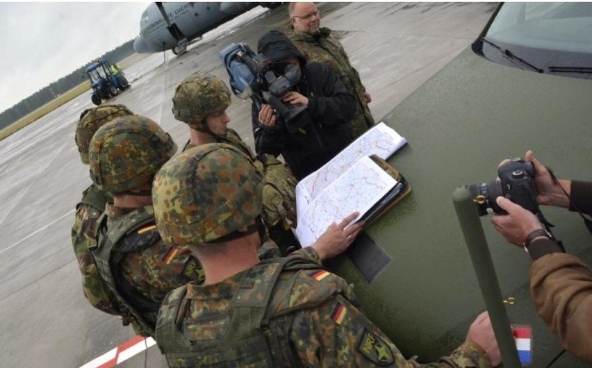 Szpica NATO wylądowała w Babimoście. [ZDJĘCIA,VIDEO]