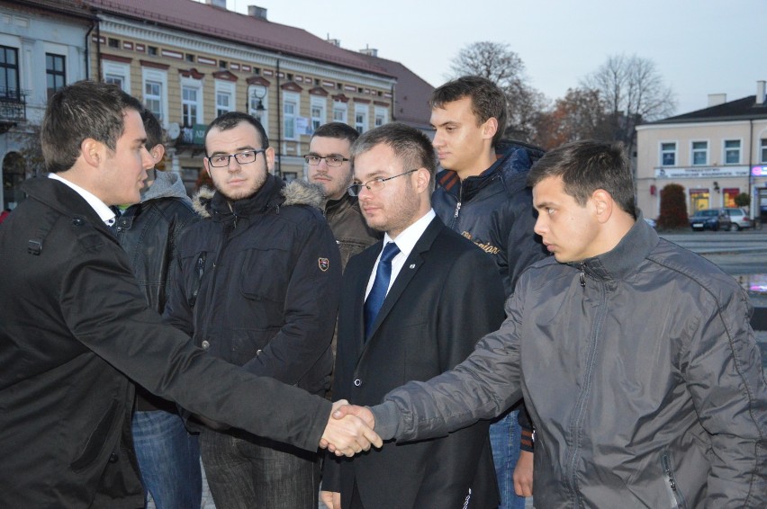 Najmłodszy poseł na Sejm RP dziękuje i obiecuje(ZDJĘCIA)