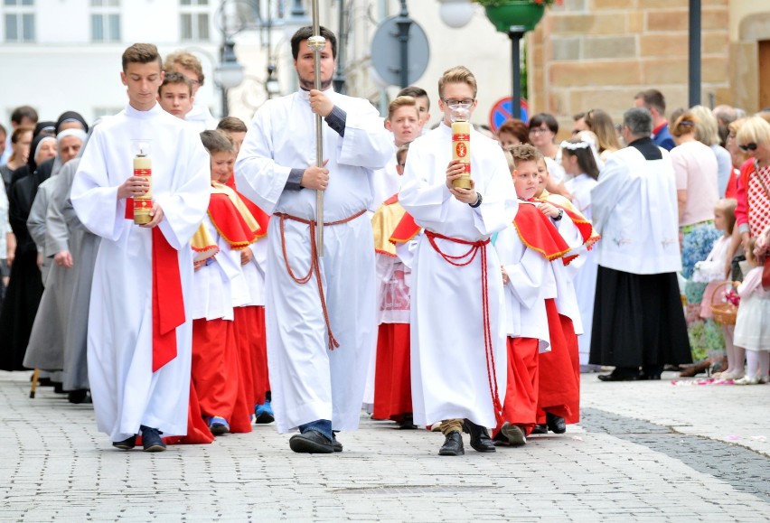 Procesja Bożego Ciała w Krośnie