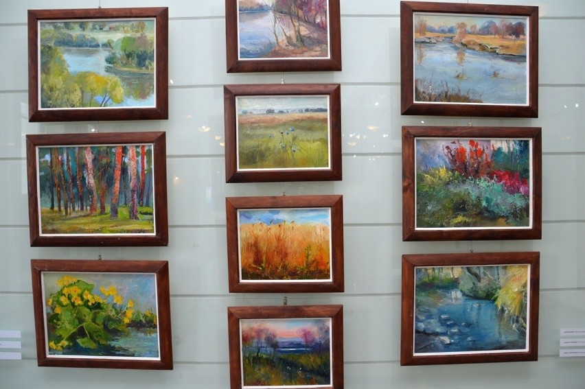 Wystawa malarstwa Danuty Gaweł otwarta w Galerii „Tło” Miejskiego Domu Kultury w Stalowej Woli [ZDJĘCIA]