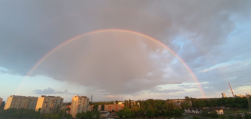 Wtorkowa tęcza nad Gorzowem. Też ją widzieliście? Była...