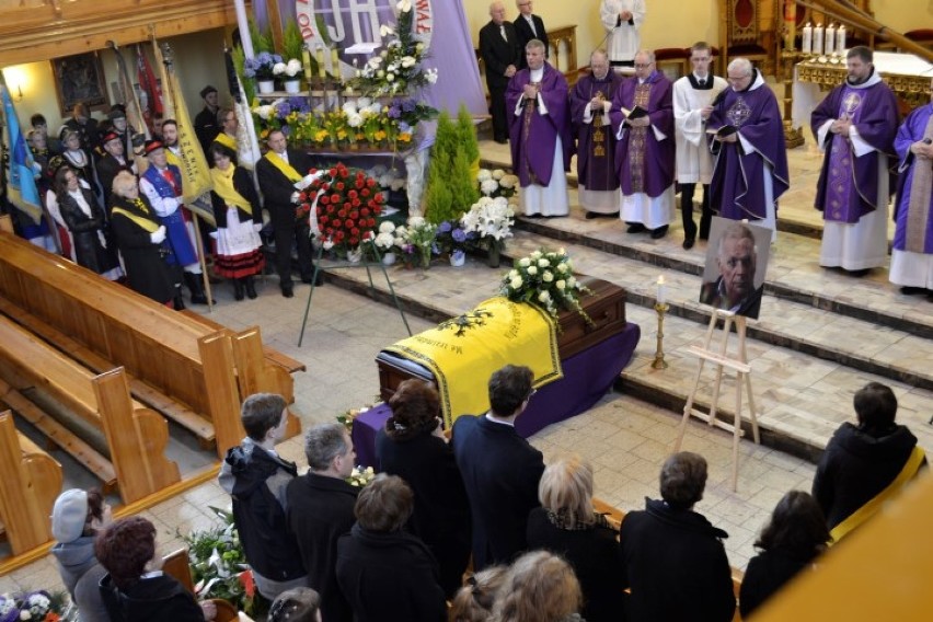 Pogrzeb prof. Jerzego Tredera w kościele św. Leona w...