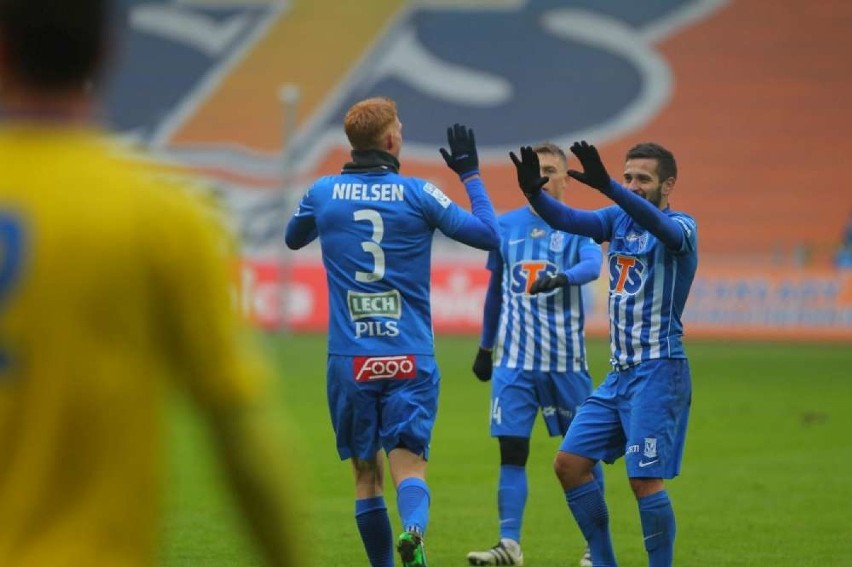 Sparing Lech Poznań - Elana Toruń. Wynik 8:0