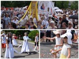 Boże Ciało 2019. Procesja na Zielonych Wzgórzach dwóch parafii: Najświętszej Maryi Panny z Guadalupe i św. Jadwigi Królowej [zdjęcia]