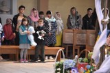Malbork. Prawosławna Wielkanoc u uchodźców z Ukrainy. Wielka Wieczernia Paschalna w kościele na Piaskach
