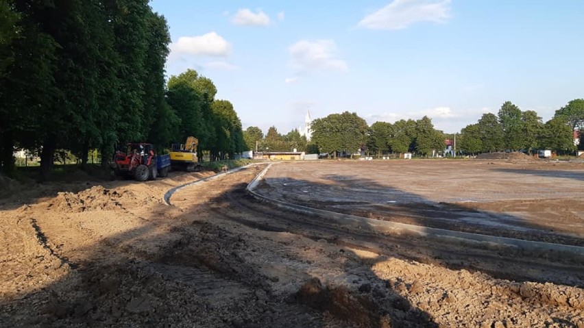 W Żurawicy trwa remont stadionu LKS Żurawianka.