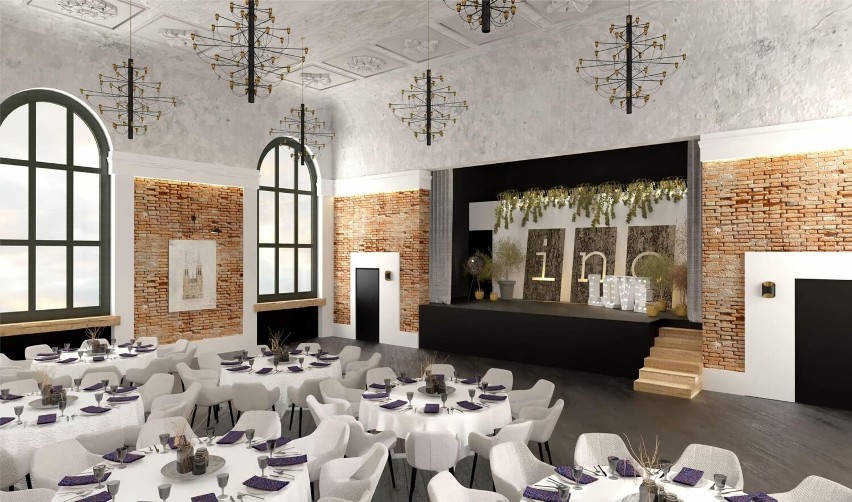 Zobacz jak będą wyglądały po remoncie, wnętrza restauracji w Świerklańcu w Rybniku. Otwarcie już w maju 