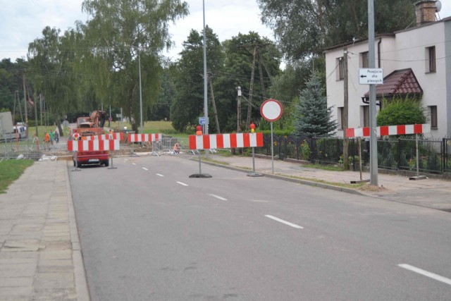 Remont mostu na ul. Kaszubskiej w Lęborku