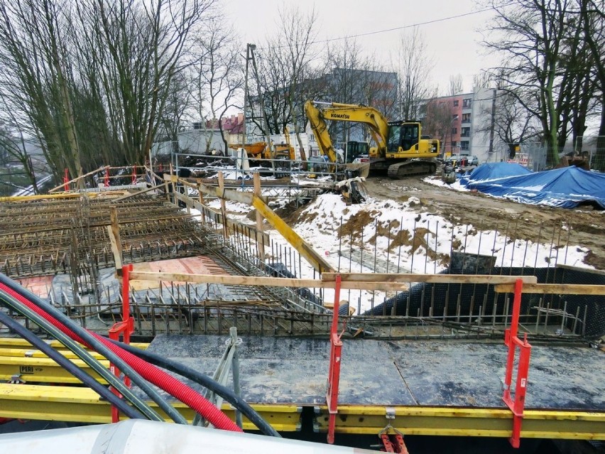 Szczecin: Sprawdzamy, co słychać na placu budowy wiaduktu przy ulicy Hożej [ZDJĘCIA]