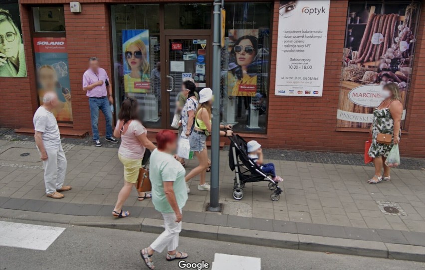 Zdjęcia Google Street View zrobione w Chorzowie