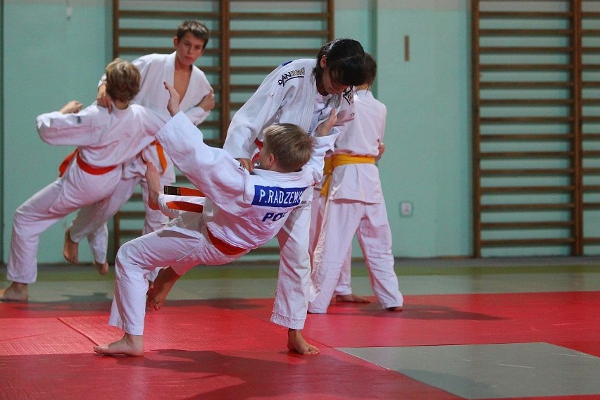 PKS Olimpia Poznań - Młodzi judocy trenują przy Taborowej