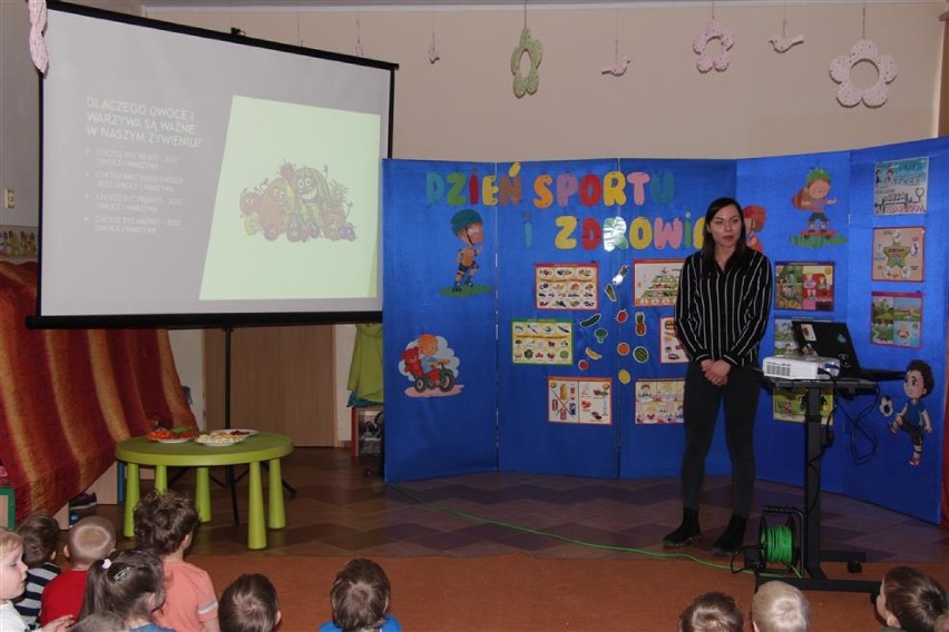 Przedszkole "Wesoły Smyk" w Chodzieży uczyło dzieci i rodziców, jak zdrowo żyć (FOTO)