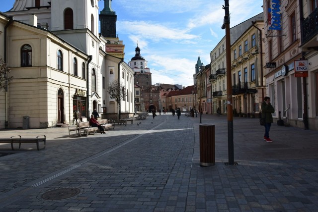 W Lublinie już widać pustki