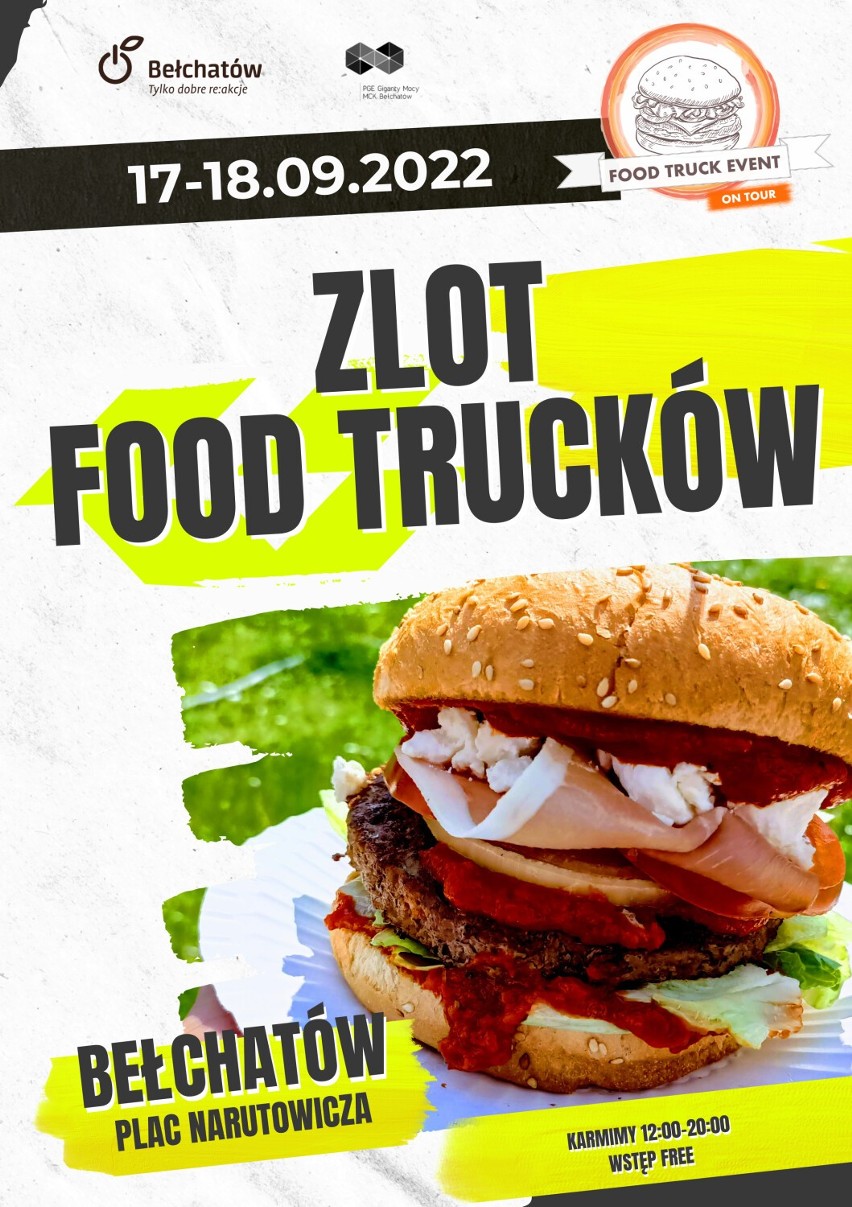 Food trucki gościły w Bełchatowie już wiele razy