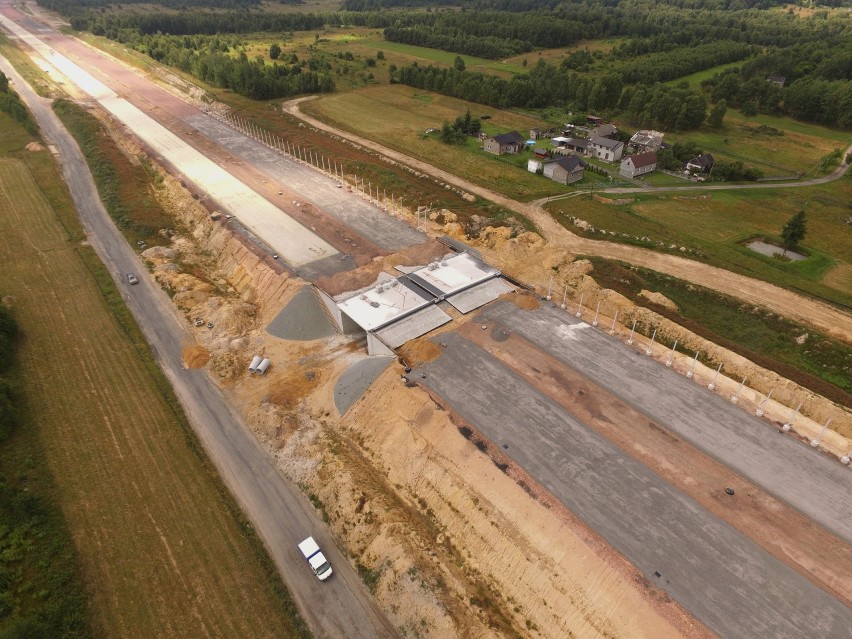 Budowa autostrady A1 w województwie śląskim (lipiec/sierpień...