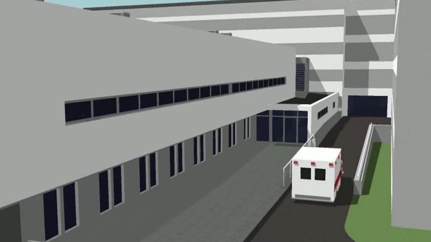 Szpital Miejski remontuje przychodnie w Zagórzu i chce budować blok operacyjny [WIZUALIZACJE]