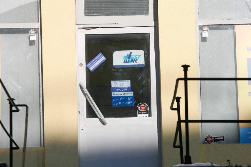 Świdnica: Napad na bank