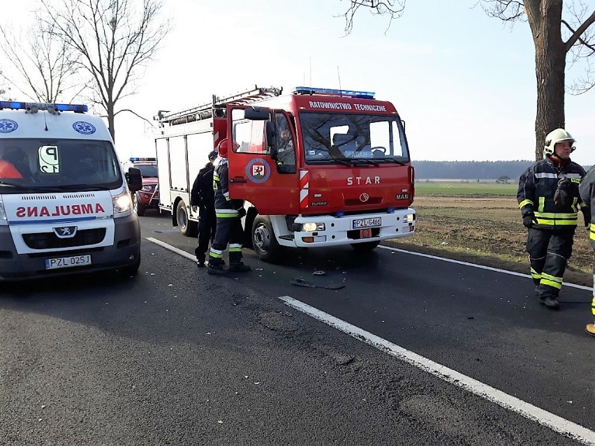 Śmiertelny wypadek na trasie DK11 Okonek - Lotyń