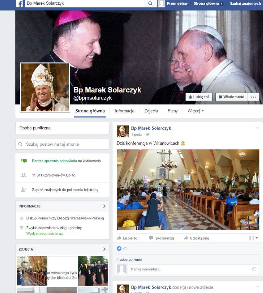 Social media - robisz to dobrze. Biskup z Warszawy i jego...