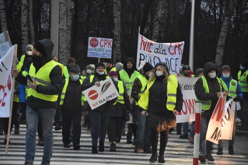 Mieszkańcy Palowic sprzeciwiają się planom budowy kolei do...