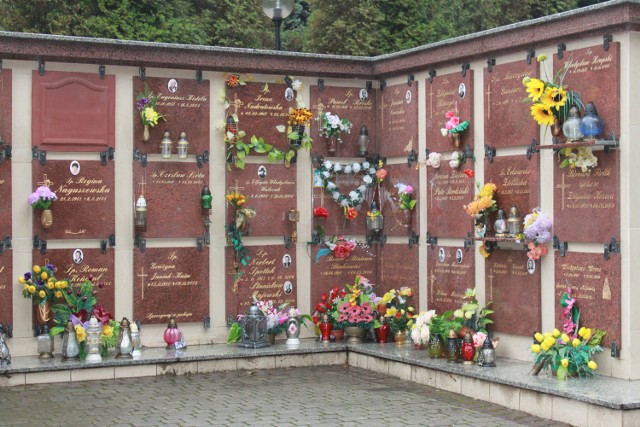 Tak wygląda kolumbarium na cmentarzu przy ul. Okrzei w Jastrzębiu-Zdroju