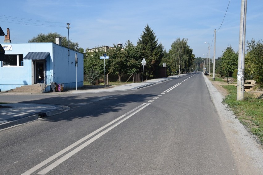 Droga powiatowa Kobylniki-Nowy Białcz gotowa ZDJĘCIA 